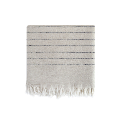 Полотенце со льна Lotus Home - Line черный 50*90, , 3