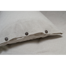 Постельное белье Lotus Home Washed cotton - Solid kahve-bej семейный, , 5