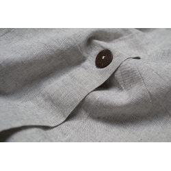 Постельное белье Lotus Home Washed cotton - Solid light antracite семейный, , 6