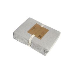 Постельное белье Lotus Home Washed cotton - Solid light antracite евро, , 7