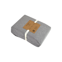 Постельное белье Lotus Home Washed cotton - Solid antracite евро, , 7