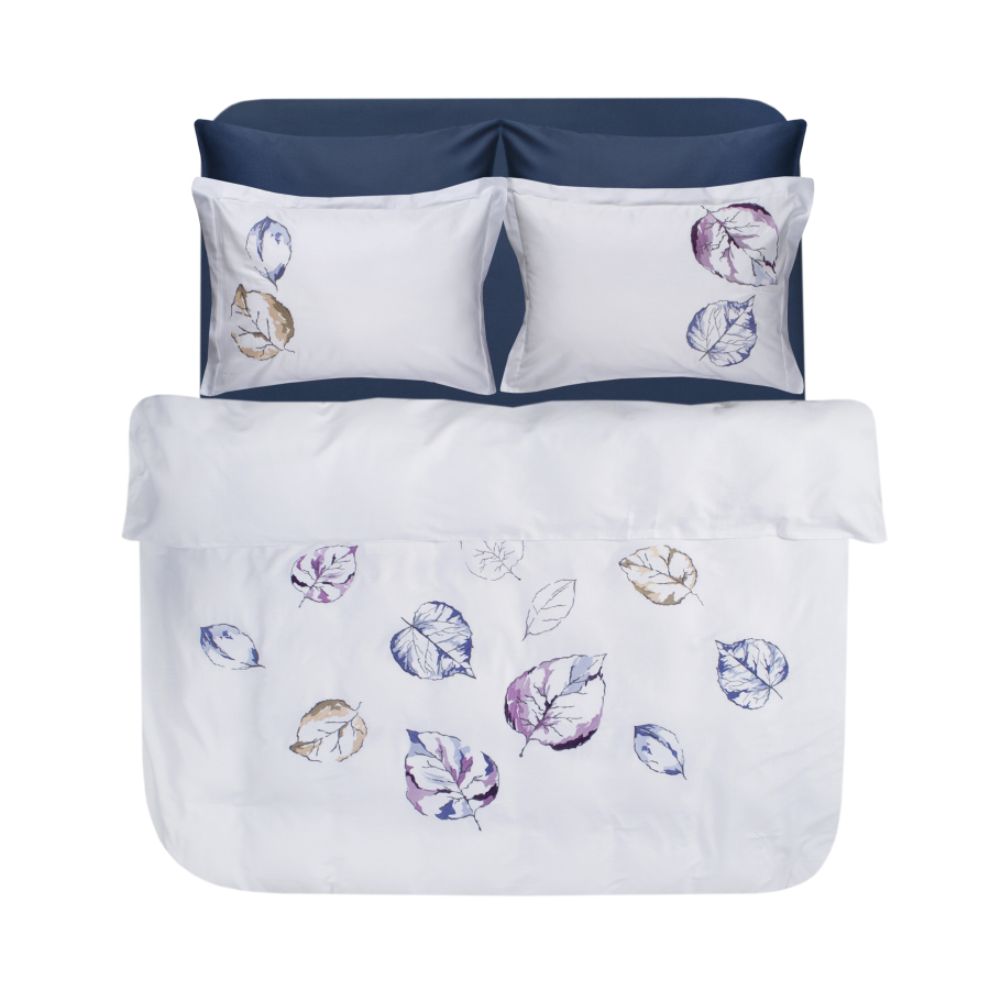 Постельное белье Dantela Vita сатин с вышивкой - Cinar евро