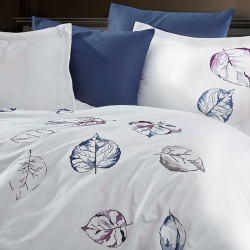 Постельное белье Dantela Vita сатин с вышивкой - Cinar евро, , 4
