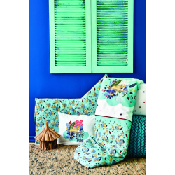 Детский набор в кроватку для младенцев Karaca Home - Bummer indigo индиго (10 предметов), , 6