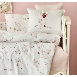 Детский набор в кроватку для младенцев Karaca Home - Doe pembe розовый (10 предметов), , 4