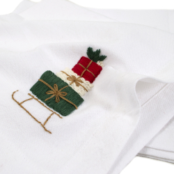 Набор столовых салфеток Lotus Home - Christmas Present 48*48 (2 шт), , 4
