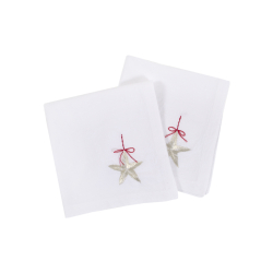 Набор столовых салфеток Lotus Home - Christmas Star 48*48 (2 шт), , 3