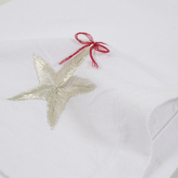 Набор столовых салфеток Lotus Home - Christmas Star 48*48 (2 шт), , 4