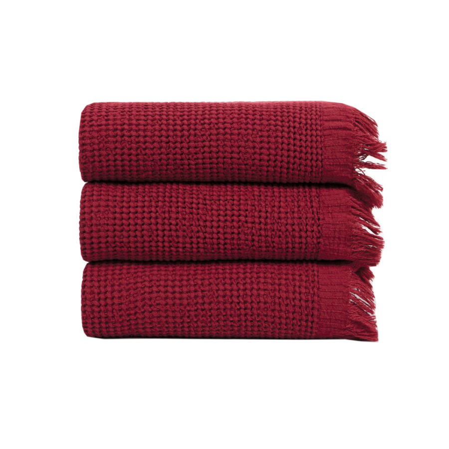 Полотенце Lotus Home - Rius red красный 50*100