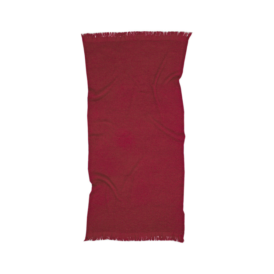 Полотенце Lotus Home - Rius red красный 90*170