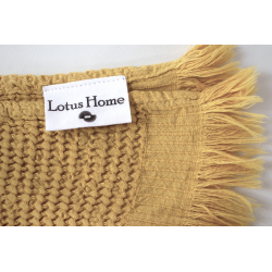 Набор полотенец Lotus Home - Rius mustard горчичный 30*50 (3 шт.), , 3