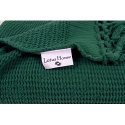 Плед Lotus Home - Rius green зеленый 130*170, , 4