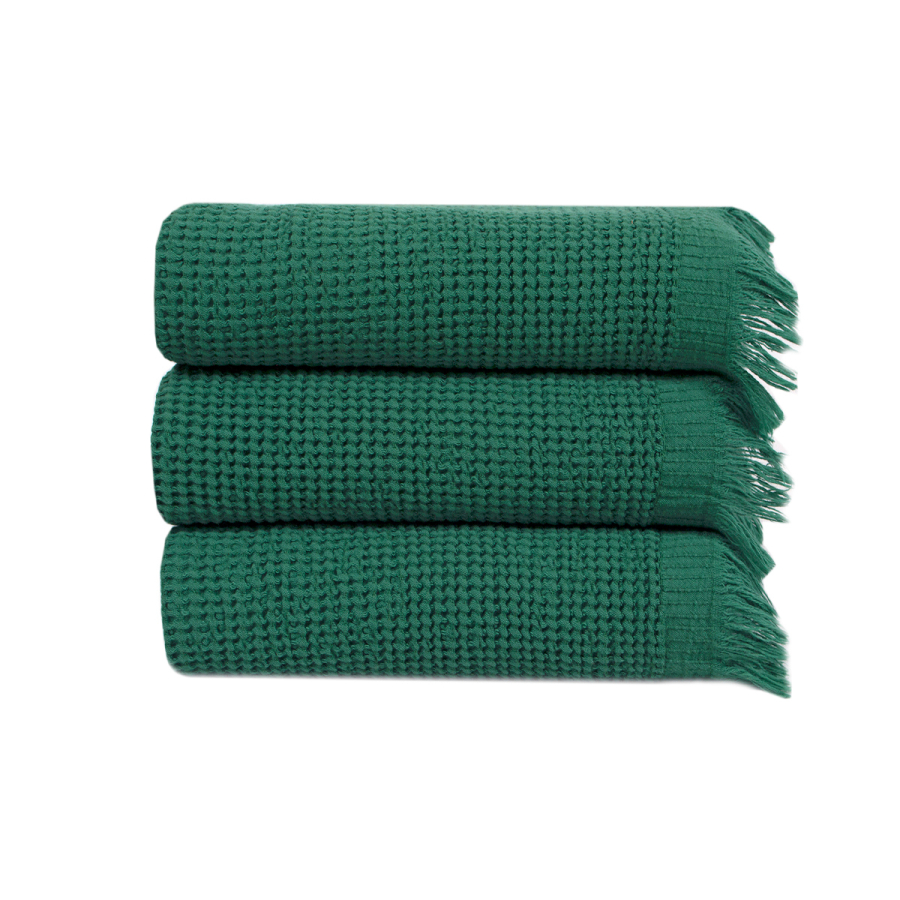 Набор полотенец Lotus Home - Rius green зеленый 30*50 (3 шт.)