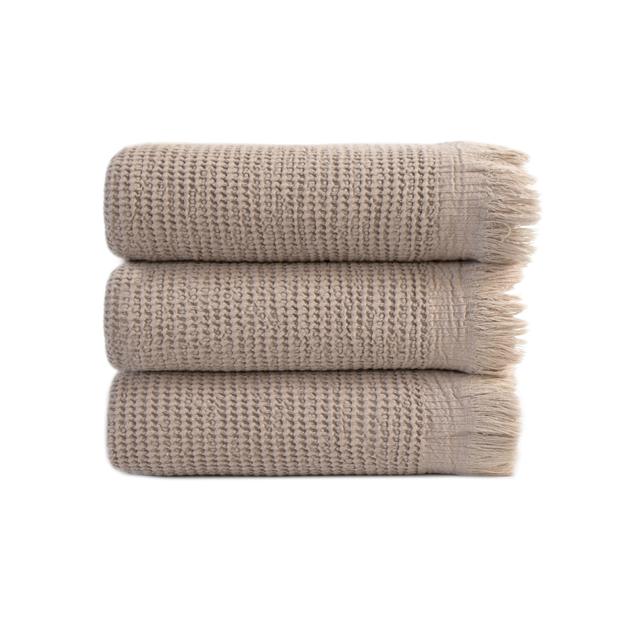 Набор полотенец Lotus Home - Rius kahve кофе 30*50 (3 шт.)