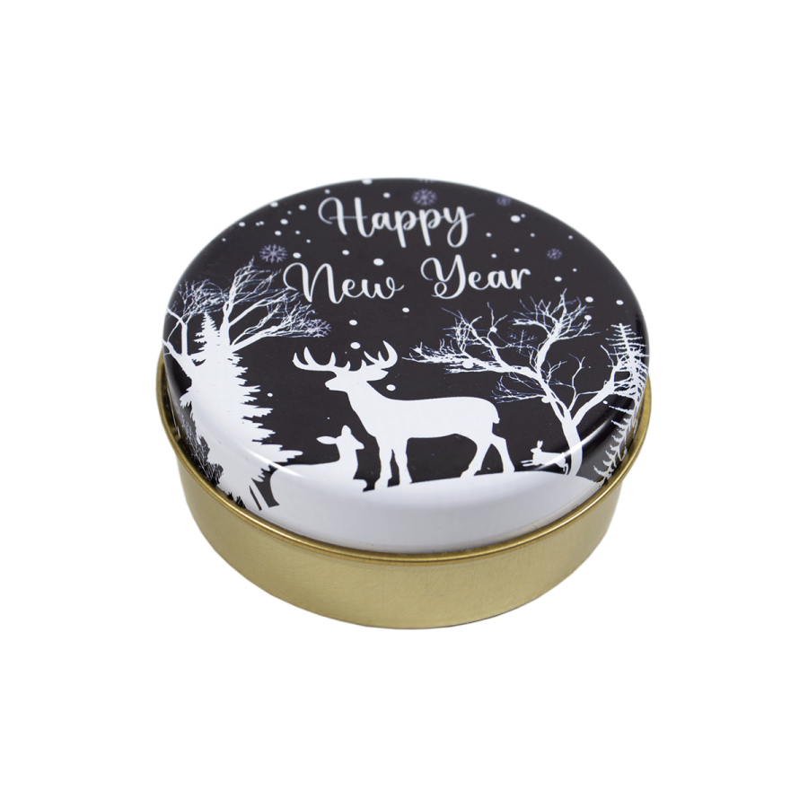 Аромасвечка с ароматом пряной тыквы Lotus Home - Christmas deer 90 мл