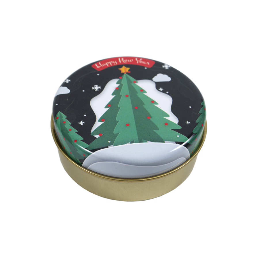 Аромасвечка с ароматом пряной тыквы Lotus Home - Christmas tree 90 мл