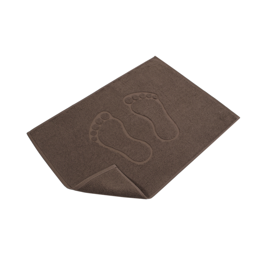 Полотенце для ног Lotus Home - Коричневый V2 (800 г/м²) 50*70