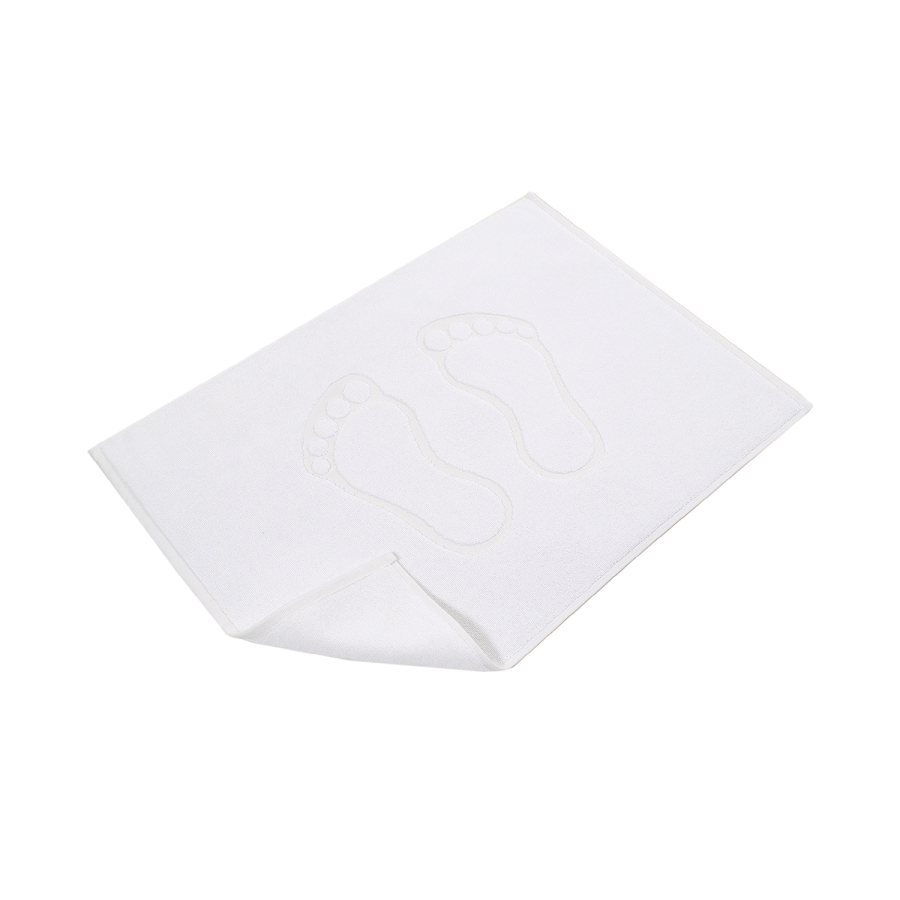 Полотенце для ног Lotus Home - Белый V2 (800 г/м²) 50*70