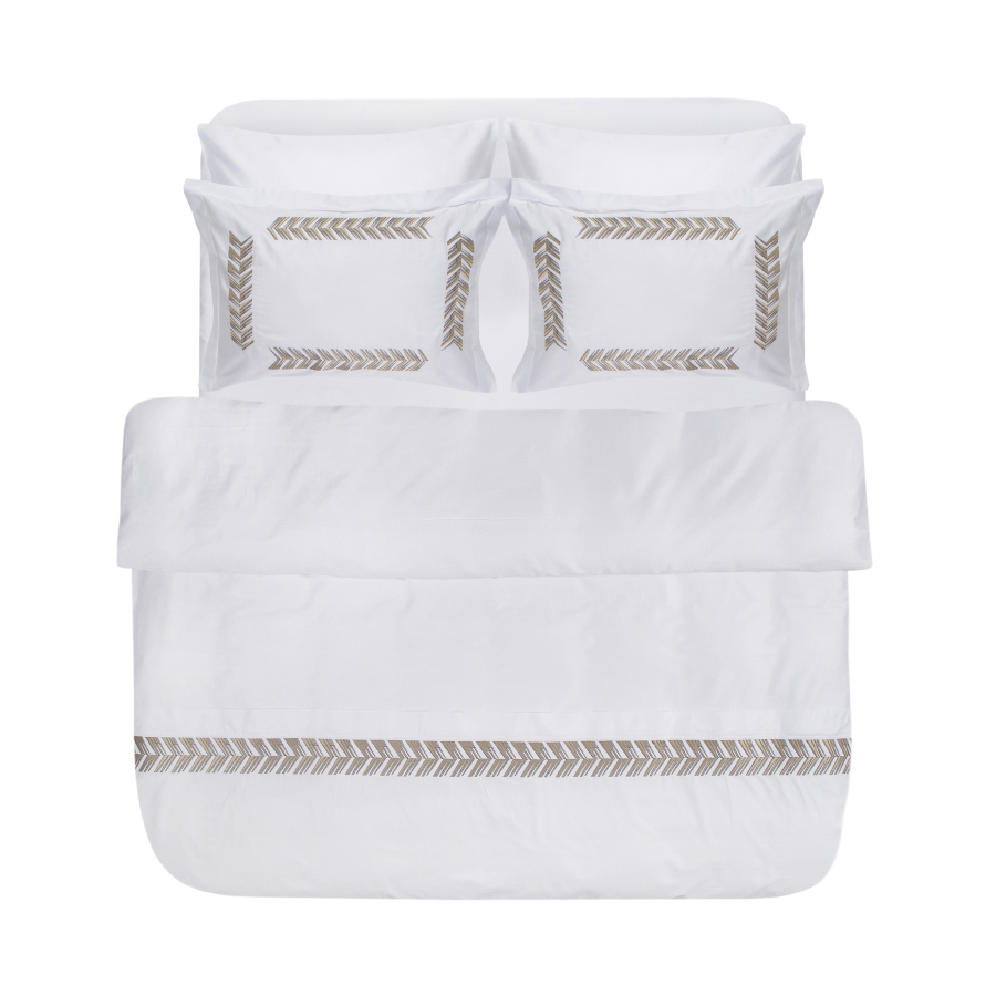 Постельное белье Dantela Vita сатин с вышивкой - Emily евро