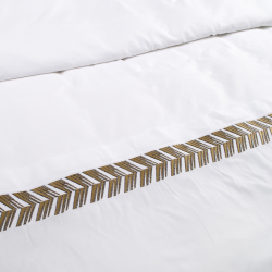 Постельное белье Dantela Vita сатин с вышивкой - Emily евро, , 6