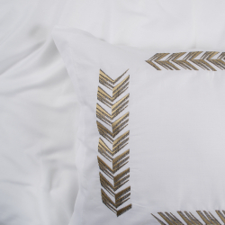 Постельное белье Dantela Vita сатин с вышивкой - Emily евро, , 8