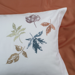 Постільна білизна Dantela Vita сатин з вишивкою - Hazan beyaz білий сімейний, , 7