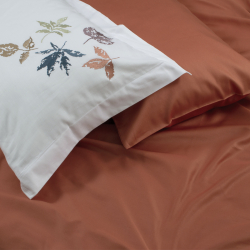 Постільна білизна Dantela Vita сатин з вишивкою - Hazan beyaz білий сімейний, , 8