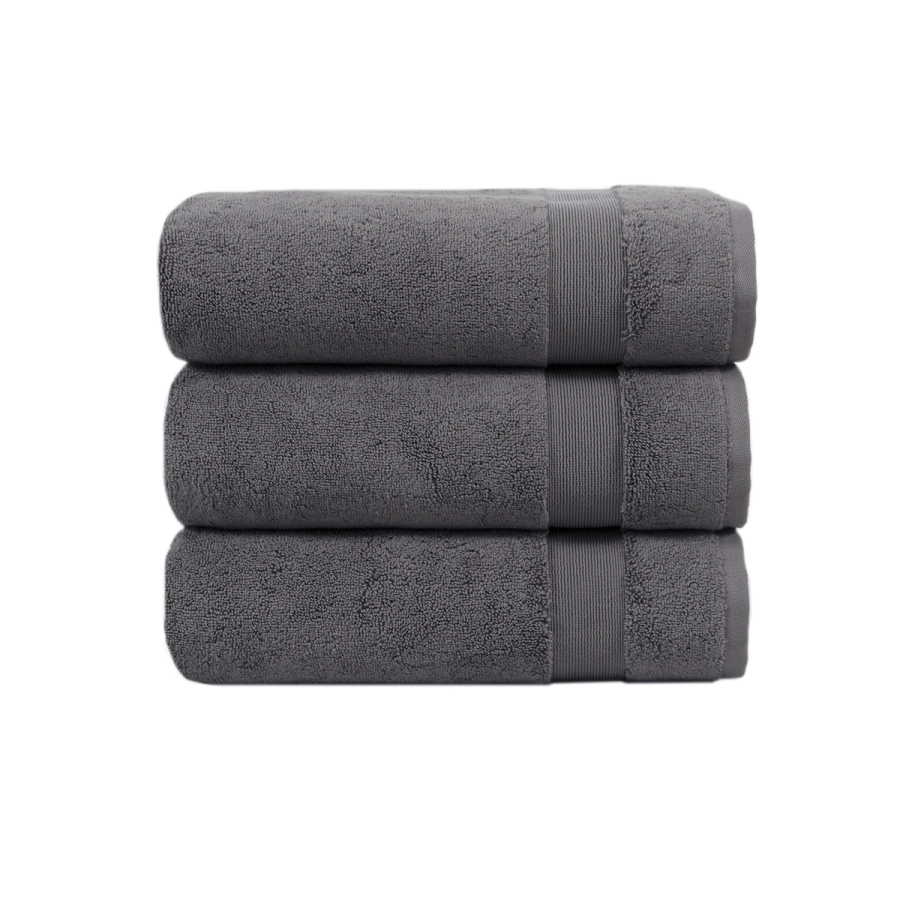 Полотенце махровое Lotus Home - Pearl графит 50*90