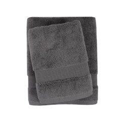 Полотенце махровое Lotus Home - Pearl графит 50*90, , 3