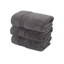 Полотенце махровое Lotus Home - Pearl графит 90*150, , 7