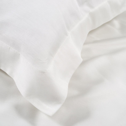 Постельное белье Dantela Vita сатин с вышивкой - Efsa krem кремовый евро, , 10