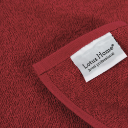 Полотенце Lotus Home - Hotel Basic красный 30*50 (16/1) 400 г/м², , 5