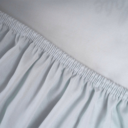 Простынь на резинке с наволочками Penelope - Celine mavi голубой 160*200+50*70 (2), , 4