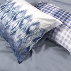 Постельное белье Dantela Vita сатин Digital с 3D принтом - Octavia евро, , 5