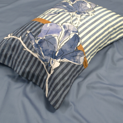 Постельное белье Dantela Vita сатин Digital с 3D принтом - Armoni евро, , 8