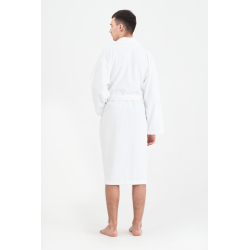 Халат махровый unisex Lotus Home - Basic Line white S, , 10
