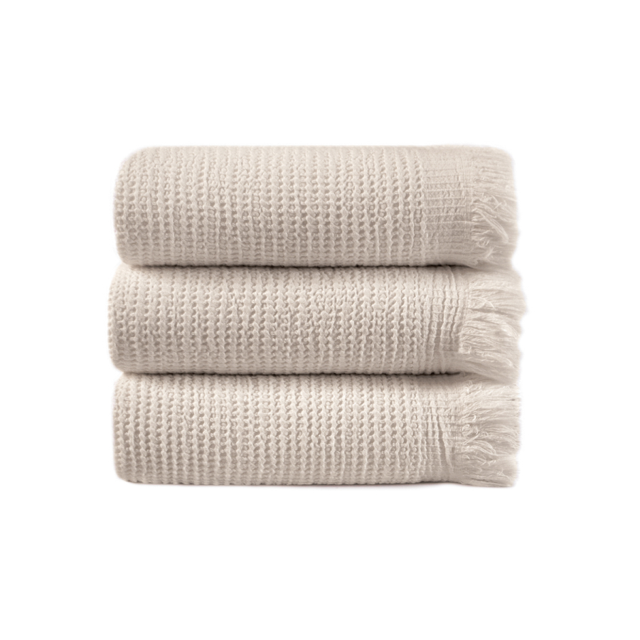 Набор полотенец Lotus Home - Rius natural бежевый 30*50 (3 шт.)