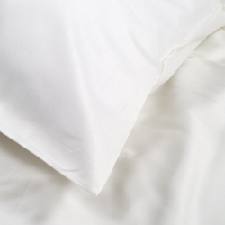 Постельное белье Dantela Vita сатин с кружевом - Safir krem кремовый евро, , 12