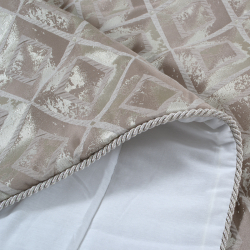 Набор постельного белья с вышивкой и жаккардовым покрывалом Dantela Vita - Valentina евро, , 9