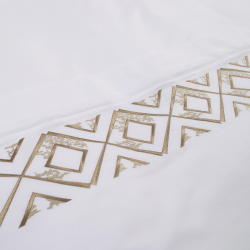 Набор постельного белья с вышивкой и жаккардовым покрывалом Dantela Vita - Valentina евро, , 11