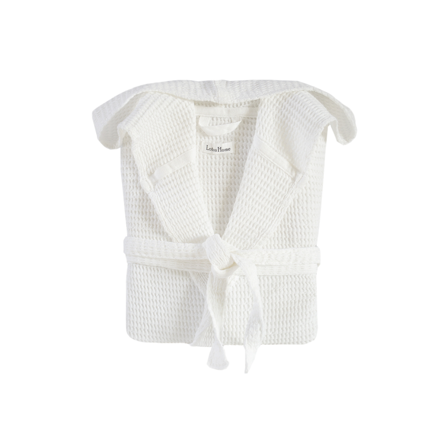 Халат Lotus Home - Rius off white молочный S/M