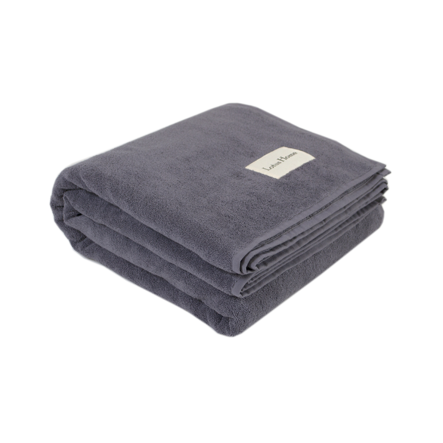 Покрывало (простынь) Lotus Home - Premium Microcotton Antrasit 160*210