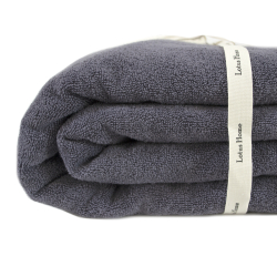 Покрывало (простынь) Lotus Home - Premium Microcotton Antrasit 160*210, , 7