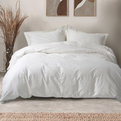 Постельное белье сатин Lotus Home - Dakota Modern молочный евро, , 3