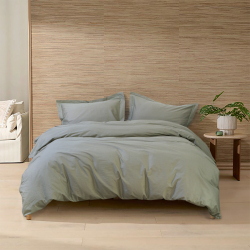 Постельное белье сатин Lotus Home - Dakota Modern хаки евро, , 3