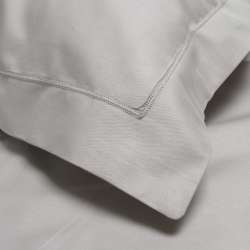 Постельное белье сатин Lotus Home - Dakota Modern серый евро, , 4