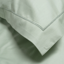 Постельное белье сатин Lotus Home - Dakota Modern ментоловый полуторный, , 4