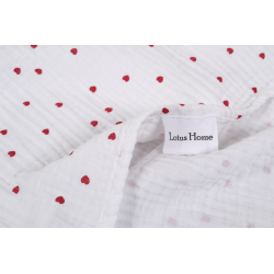 Полотенце Lotus Home - Molly Heart muslin 50*90, , 5