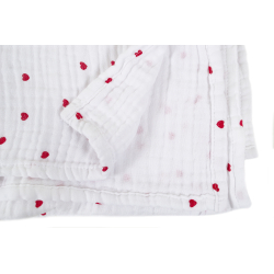 Полотенце Lotus Home - Molly Heart muslin light 90*150, , 6