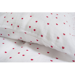 Постельное белье muslin Lotus Home - Molly Heart полуторный, , 5